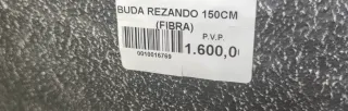 Figura Buda Oración fibra.