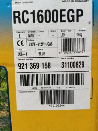 Nevera Dometic RC1600EGP 33L