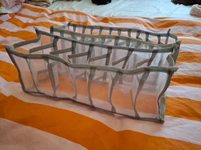 Organizadores de cajón transparentes