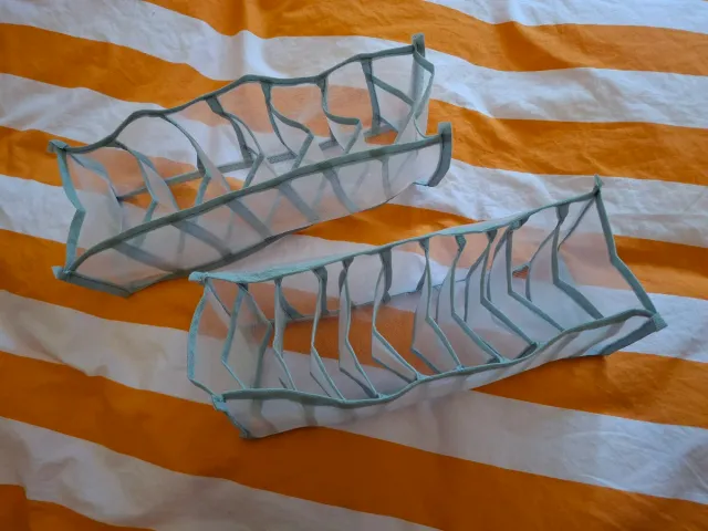 Organizadores de cajón transparentes