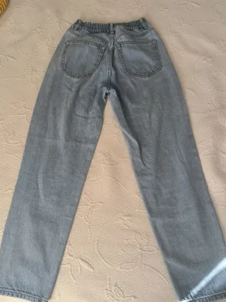 Conjunto jersey rosa y vaqueros Talla jersey S/M