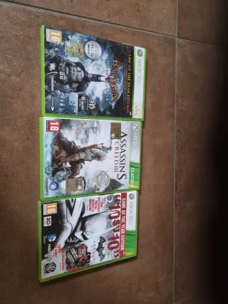 3 Giochi Xbox 360: Batman & Assassin's