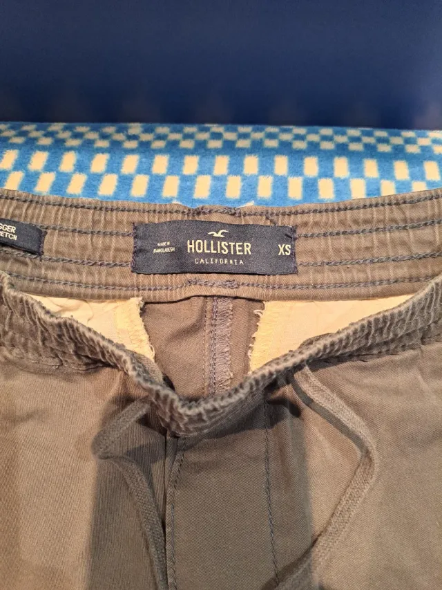 Pack 2 Pantalones Jogger Hollister Gris