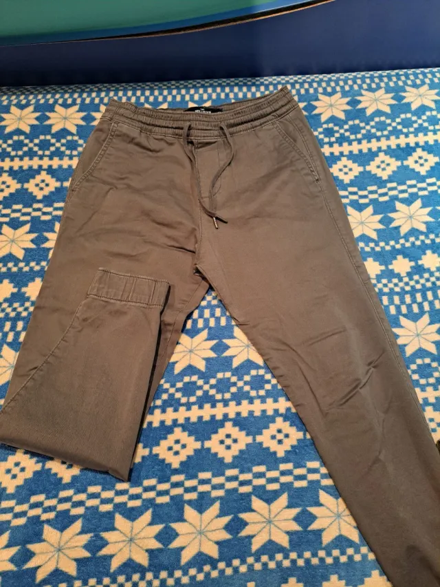 Pack 2 Pantalones Jogger Hollister Gris
