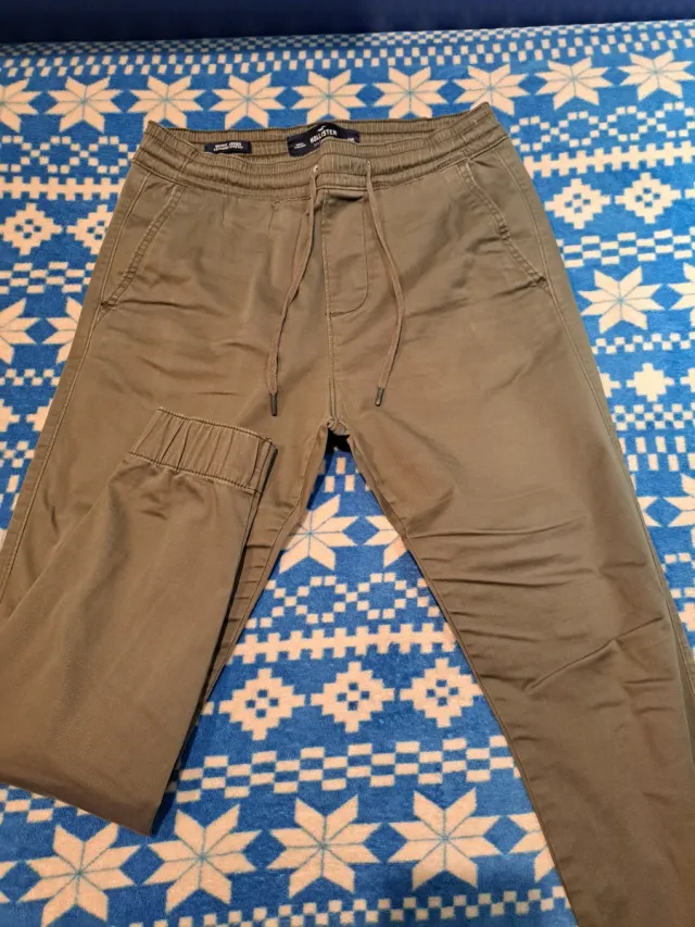 Pack 2 Pantalones Jogger Hollister Gris