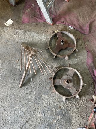 Motocultor Honda Gasolina con Aperos