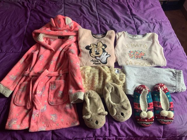 Lote Ropa Niña 6 Años Pijamas