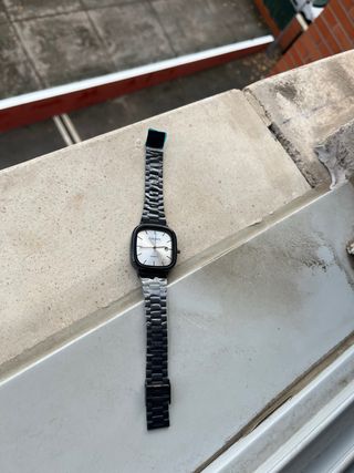 Reloj Casio Vintage Negro y Plateado