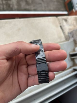 Reloj Casio Vintage Negro y Plateado