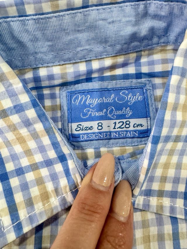 Lote 5 Camisas Niño Talla 8