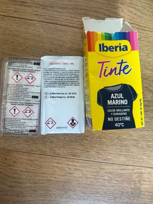 Tinte textil Iberia Azul Marino