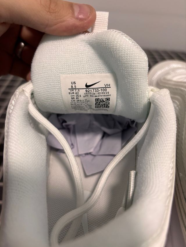 Nike Air Max 97 Plata/Blanco