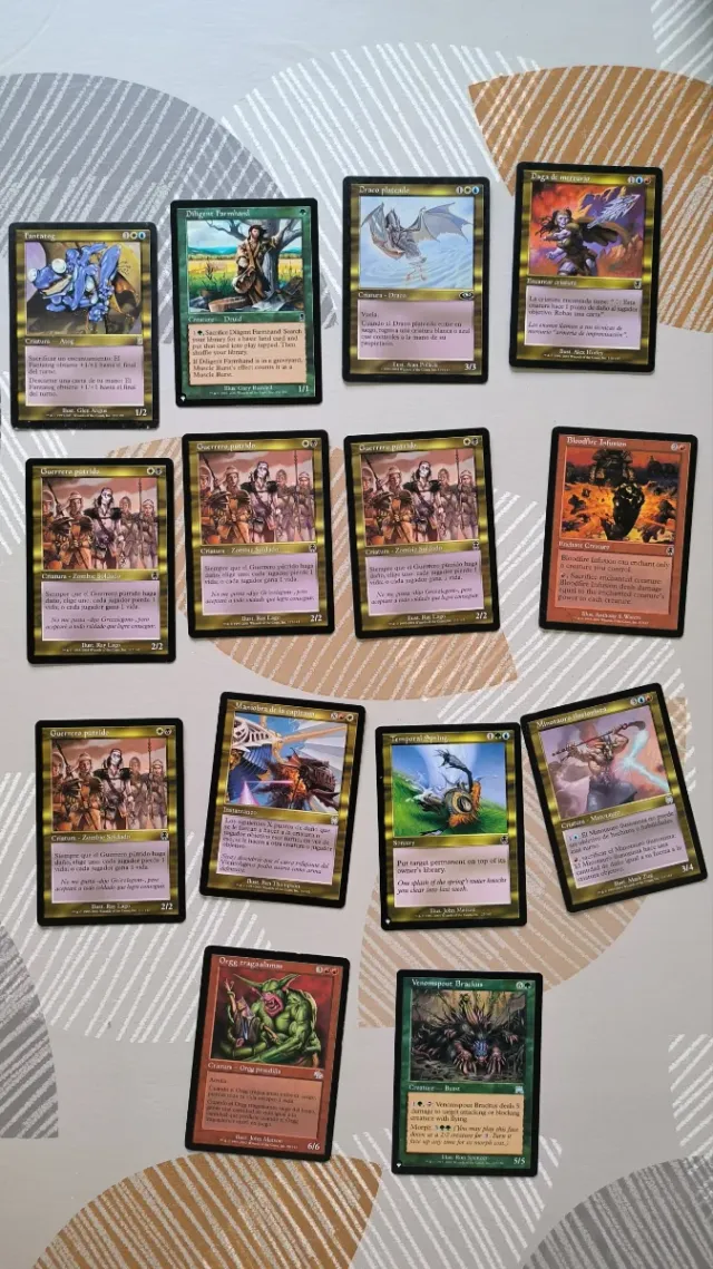 Lote 200 cartas Magic vintage