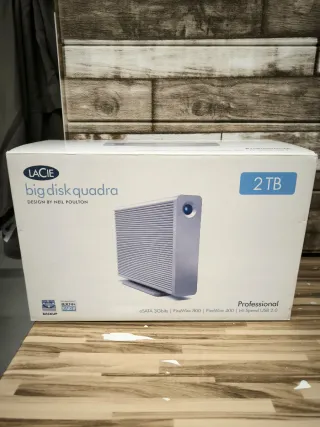 Disco Duro Externo LaCie Big Disk Quadra 2TB