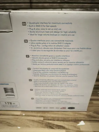 Disco Duro Externo LaCie Big Disk Quadra 2TB