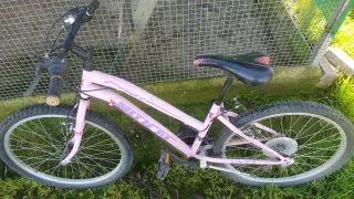 Bicicleta niña Mitical 24 rosa