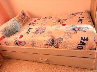 Armario juvenil 2 puertas y 3 cajones