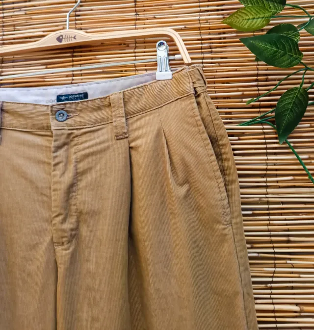 Pantalón Pana Vintage Dockers Marrón Talla 42