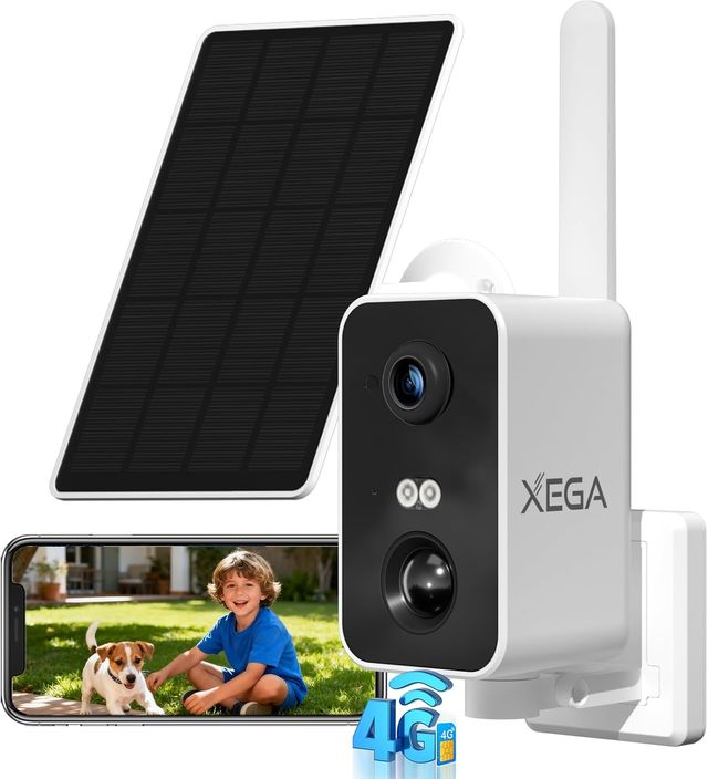 NUEVO - Cámara Vigilancia Xega 4G LTE Exterior