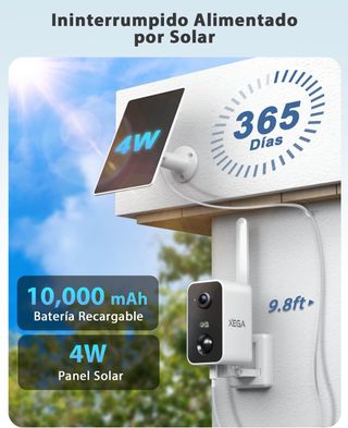 NUEVO - Cámara Vigilancia Xega 4G LTE Exterior