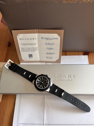 Reloj Bulgari Aluminium