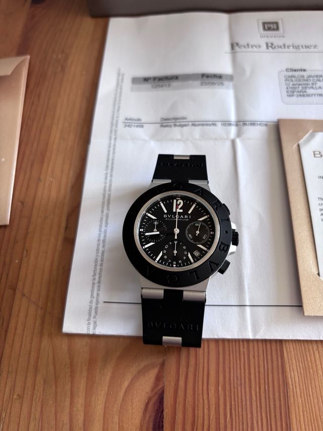 Reloj Bulgari Aluminium