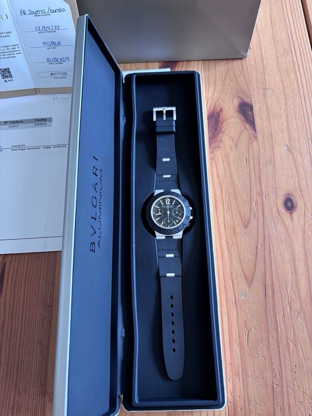 Reloj Bulgari Aluminium