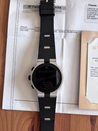 Reloj Bulgari Aluminium