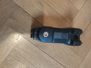 Potenza manubrio bici in alluminio 80mm. Aero.