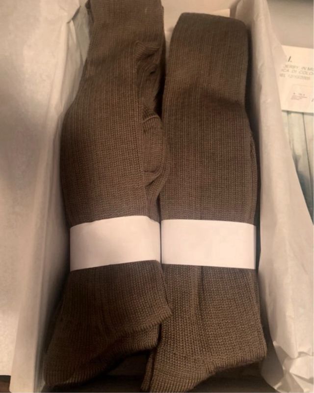 Calze militari lunghe E.I. taglia 48,49,50