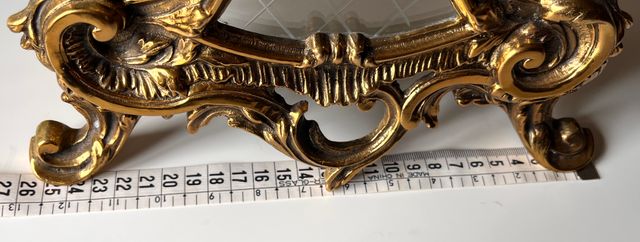 Reloj de sobremesa antiguo bronce macizo