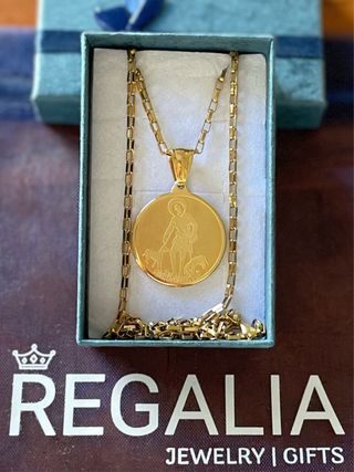 Pulsera Virgen Caridad del Cobre Acero Oro y Plata