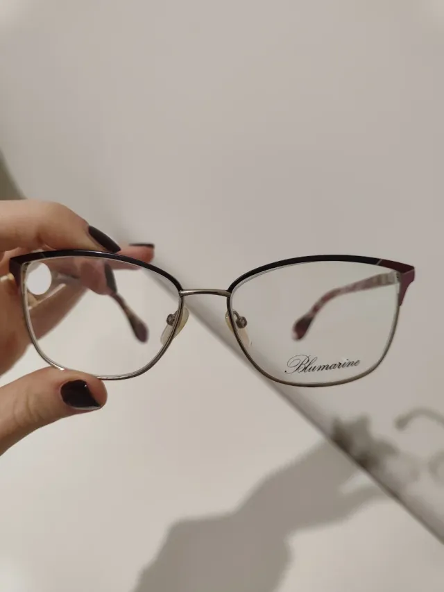 Occhiali donna Blumarine argento, viola, marrone..