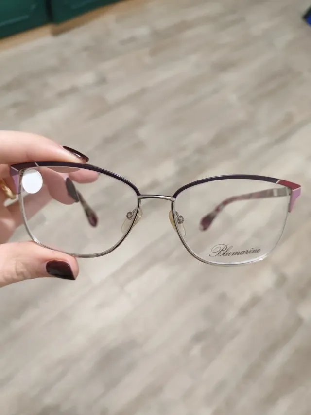 Occhiali donna Blumarine argento, viola, marrone..