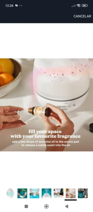 Humidificador HoMedics Total Comfort