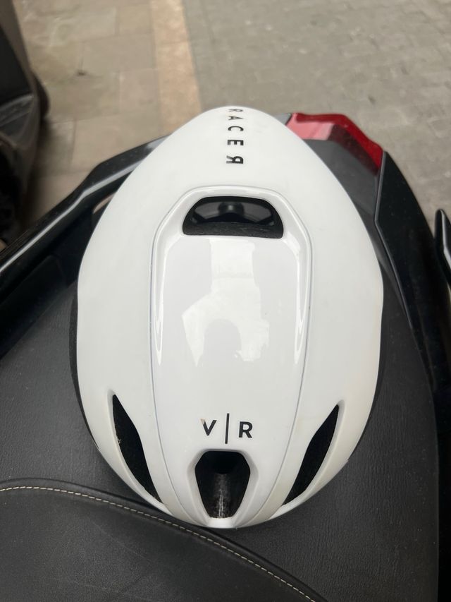 Casco Van Rysel RCR Blanco