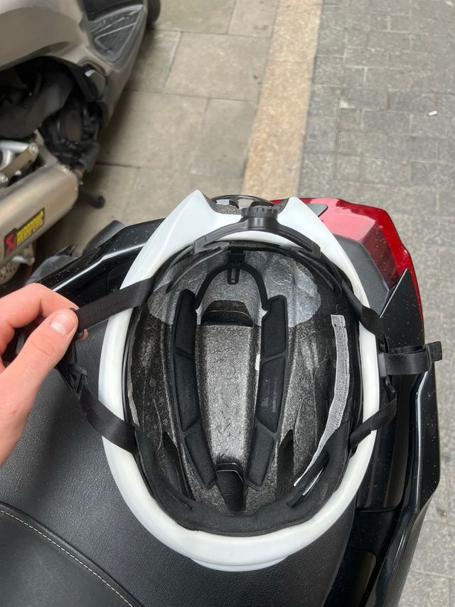 Casco Van Rysel RCR Blanco