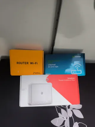 Router Jazztel Wi-Fi, Movistar y Vodafone