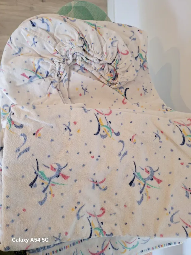 Dos juegos de sábanas franela 90cm casi nuevas