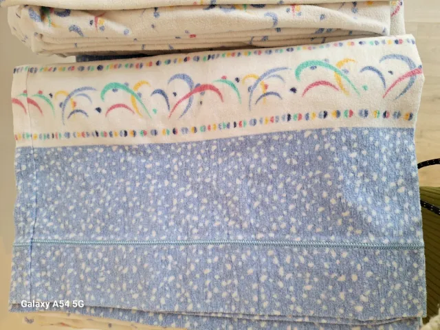 Dos juegos de sábanas franela 90cm casi nuevas