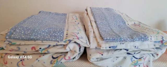 Dos juegos de sábanas franela 90cm casi nuevas