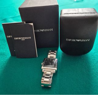 Reloj Emporio Armani Negro/Plateado