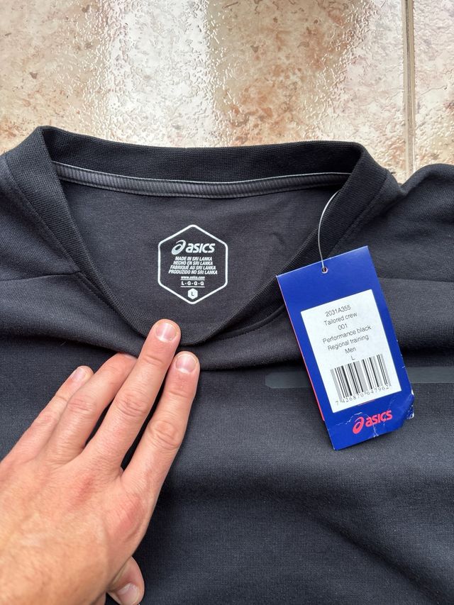 Sudadera ASICS Negra