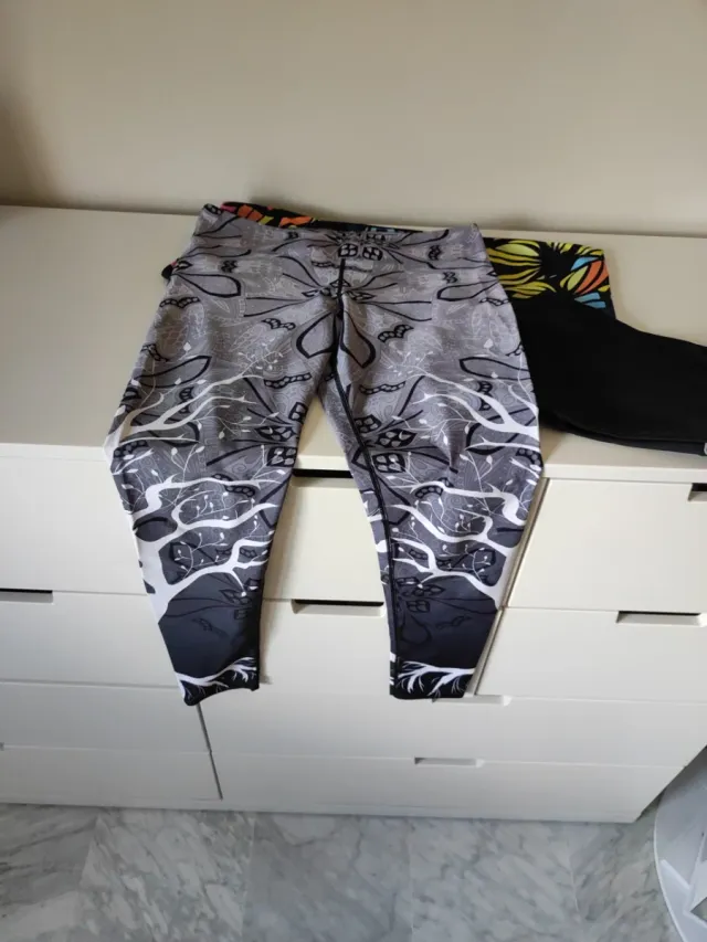 Lote de 3 leggings femininas tamanho único