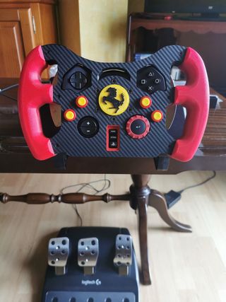 Logitech G29 + Pedales + MOD F1 Ferrari