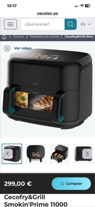 Freidora Aire Cecofry Smokin Prime 11000