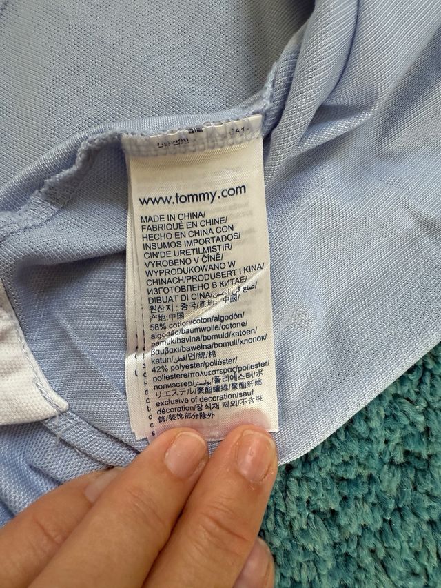 Camisa Tommy Hilfiger Azul