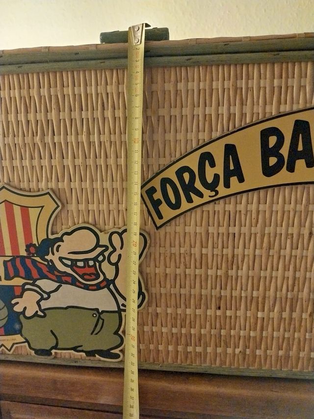 Baúl Mimbre F.C. Barcelona Força Barça