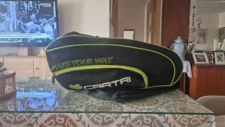 Paletero Padel Cartri Negro y Verde