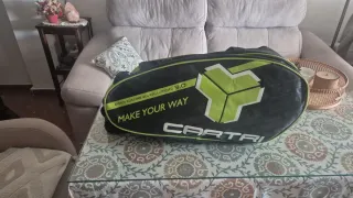 Paletero Padel Cartri Negro y Verde